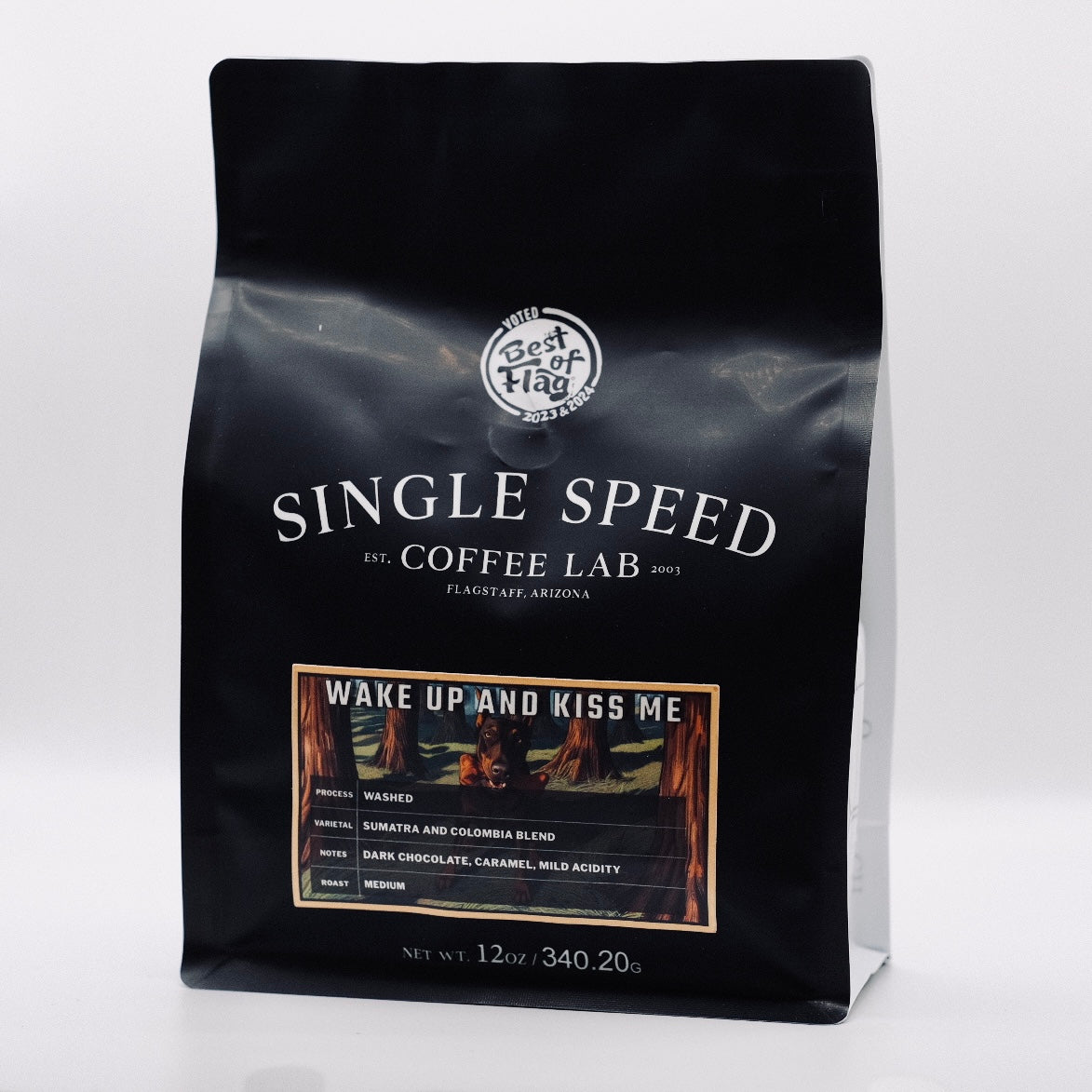 Wake Up And Kiss Me- A Single Speed Blend Flagstaff Coffee