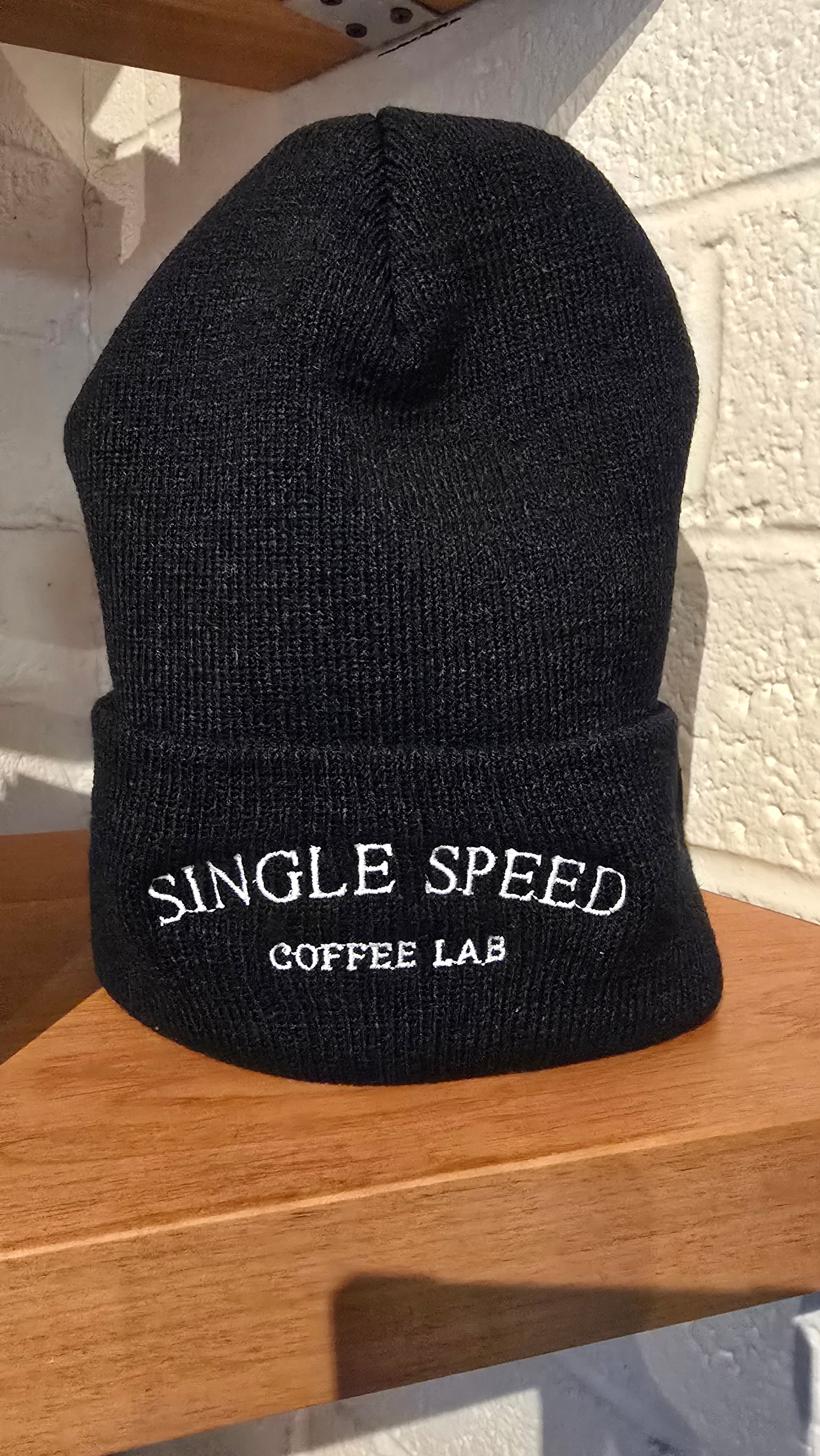 Single Speed Coffee Lab Beanie Black