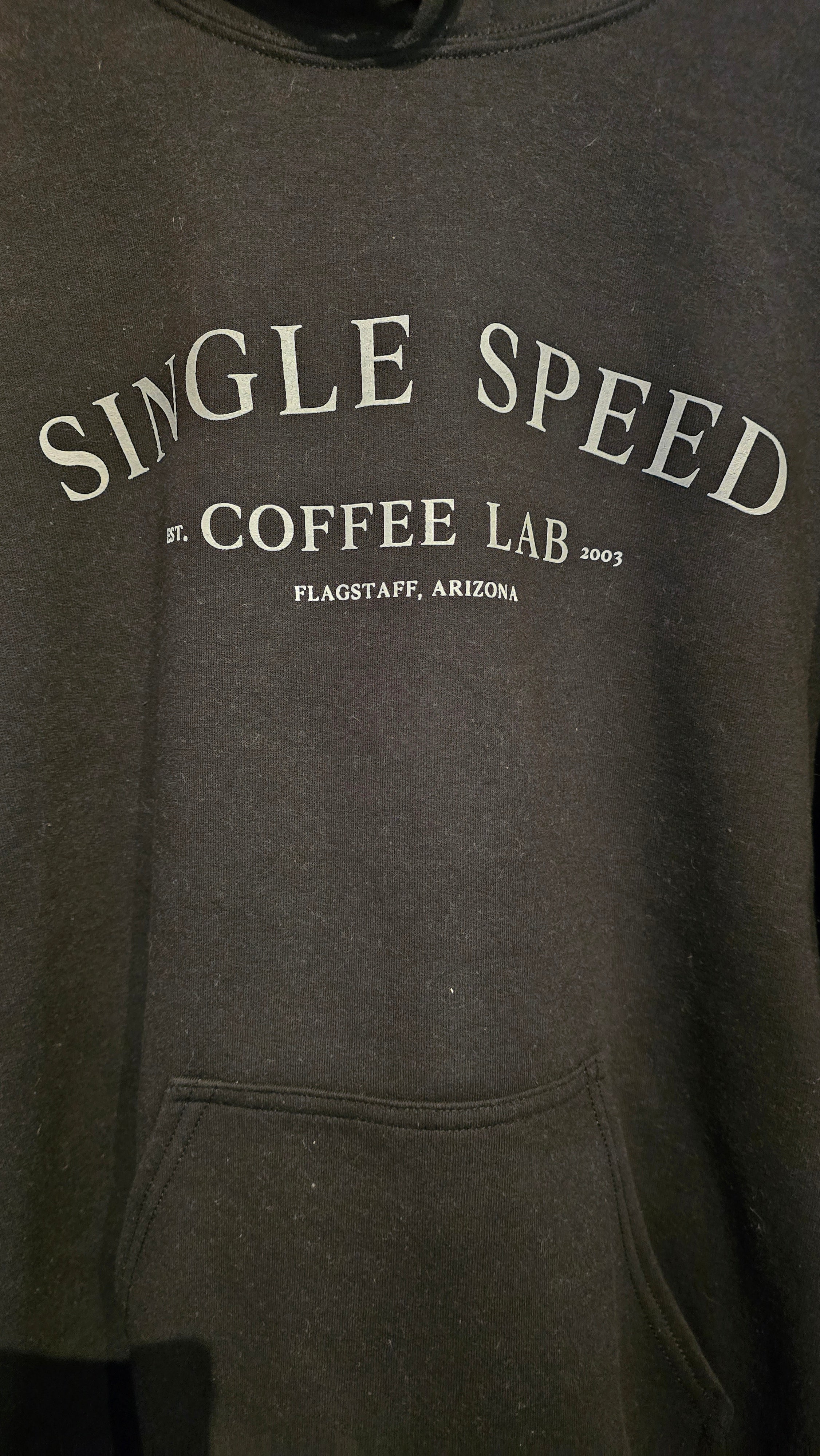 Single Speed Coffee Lab Hoodie Black