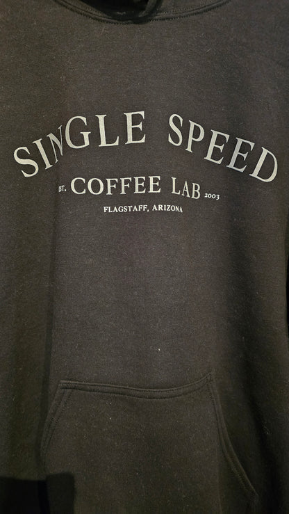 Single Speed Coffee Lab Hoodie Black