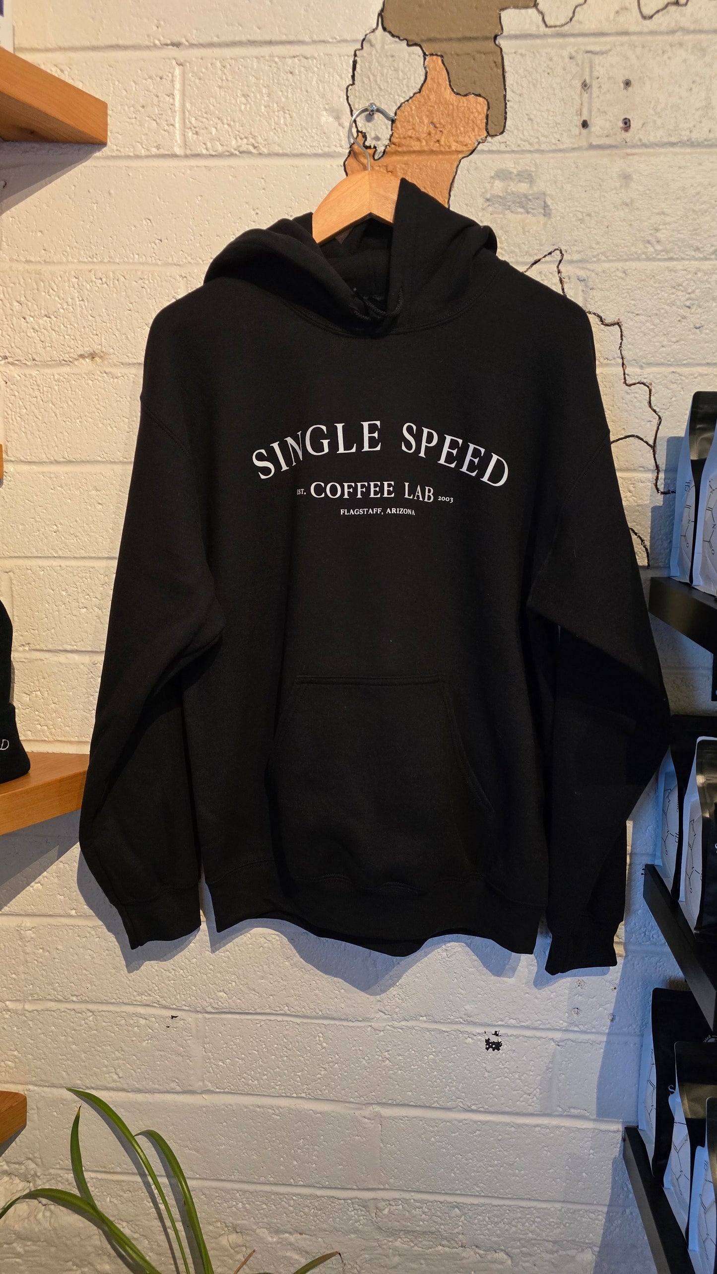 Single Speed Coffee Lab Hoodie Black
