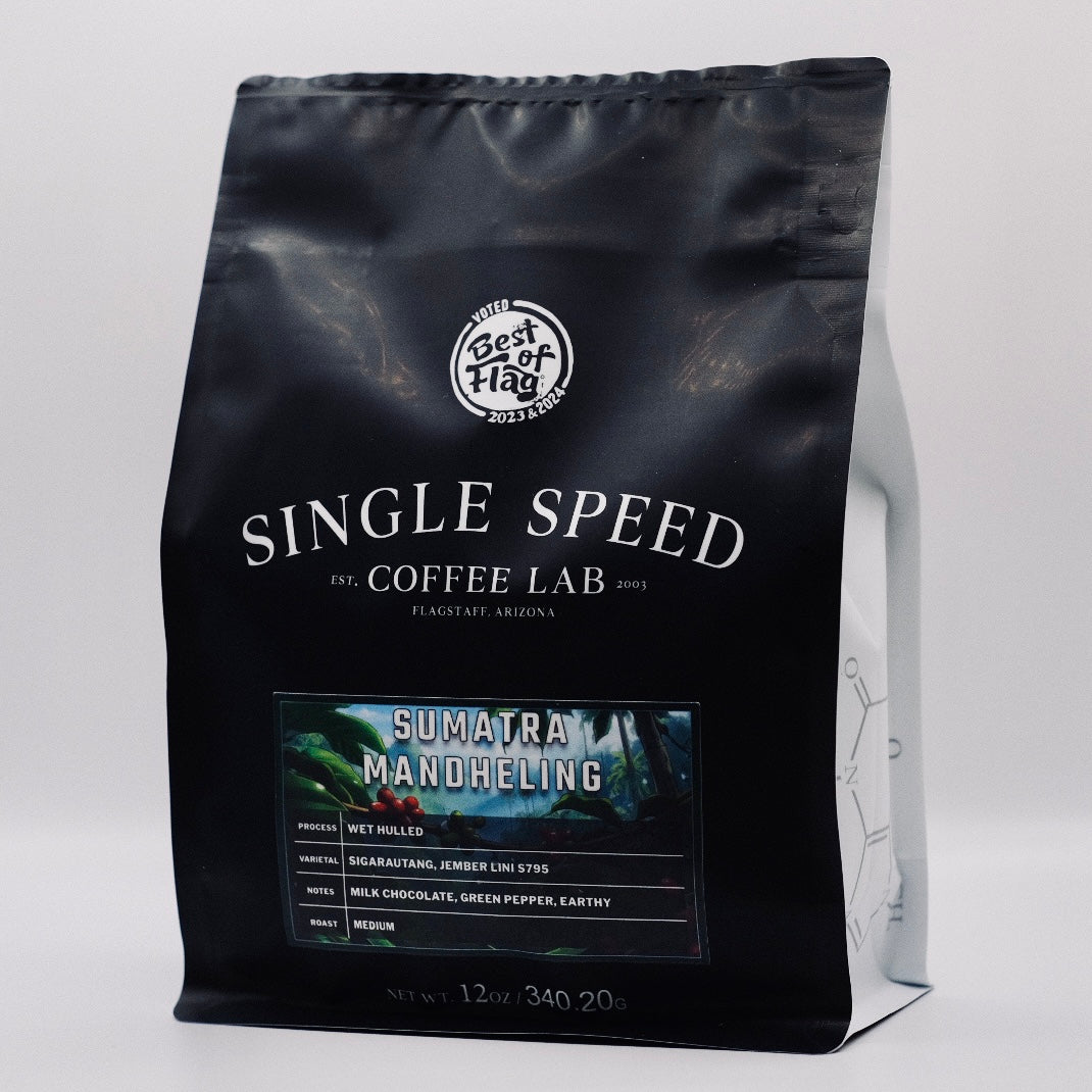 Sumatra Mandheling Single Speed Coffee Roasters Flagstaff